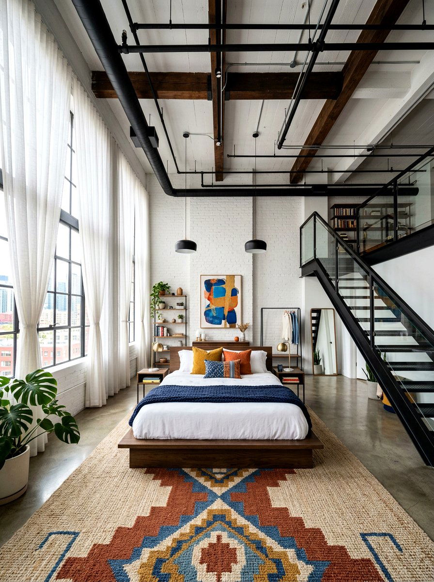 Loft Bedroom - 30 serene bedroom ideas