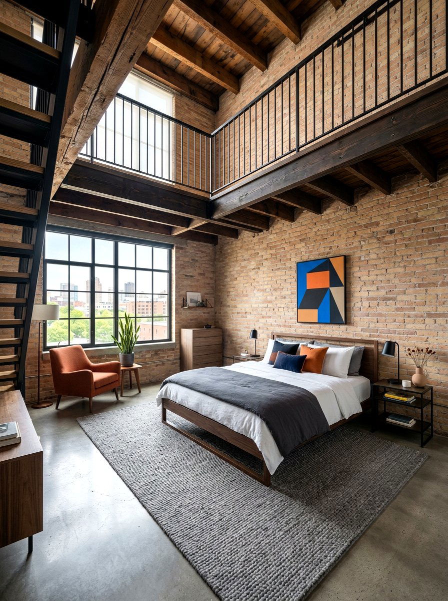 Loft Bedroom - 30 bedroom makeover ideas