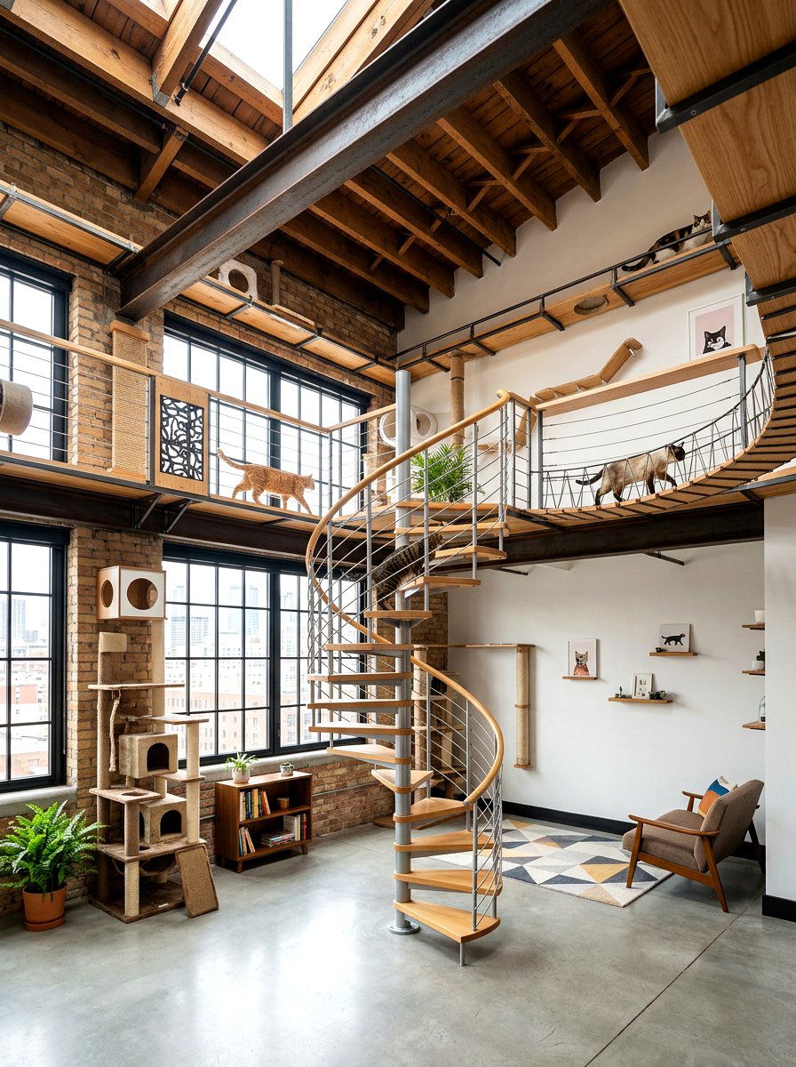 Loft cat room - 30 cat room aesthetic ideas