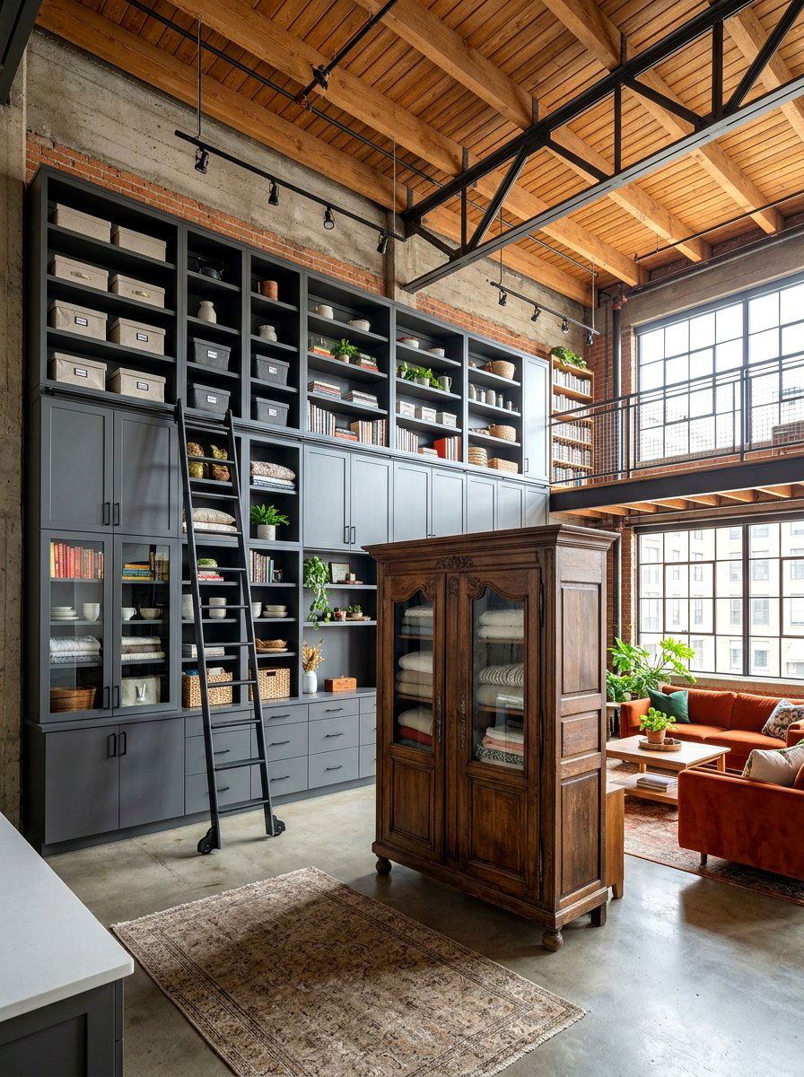 Loft storage solutions - 30 loft apartment ideas