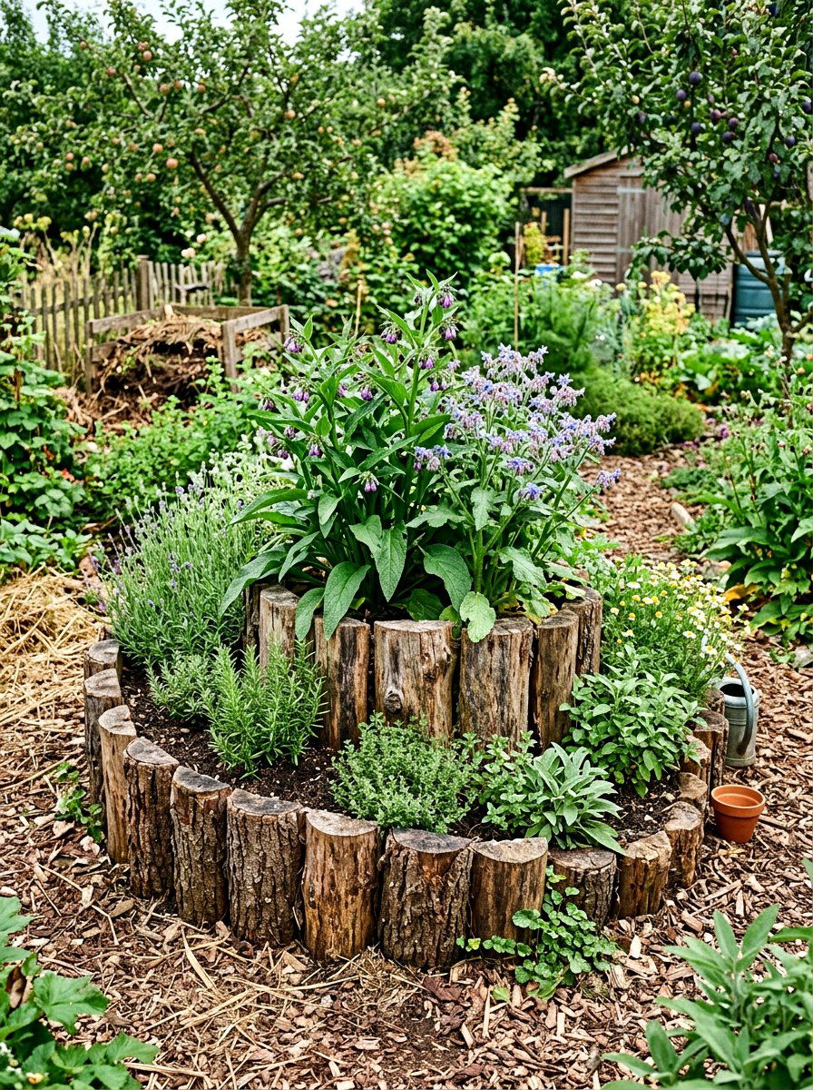 30 Backyard Herb Spiral Ideas for Compact, Gorgeous Planting