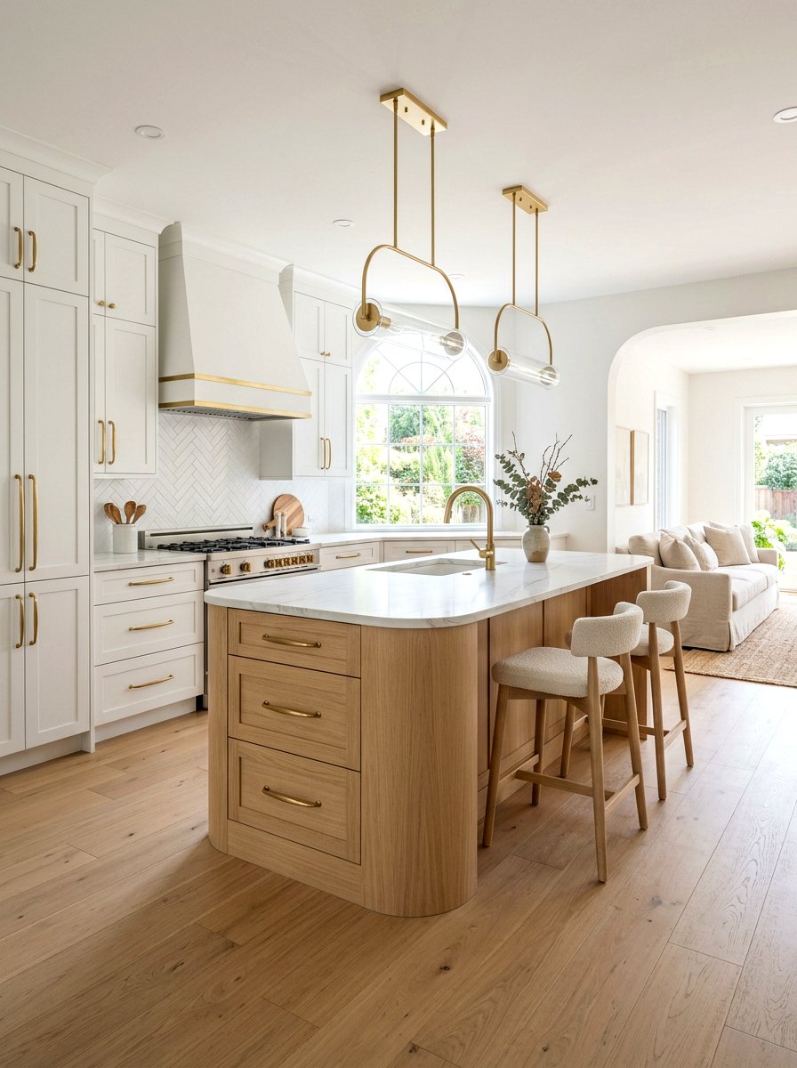 Long Arched Pulls Kitchen Cabinets - 30 long pull cabinet ideas