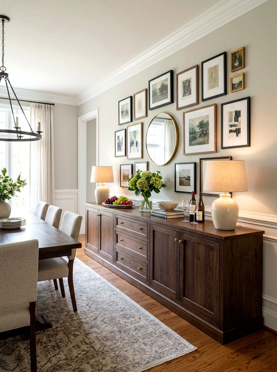 Long Wall Sideboard - 30 sideboard dining room ideas