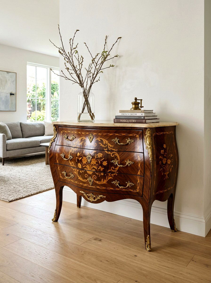 Louis XV curvy leg buffet - 30 antique sideboard ideas