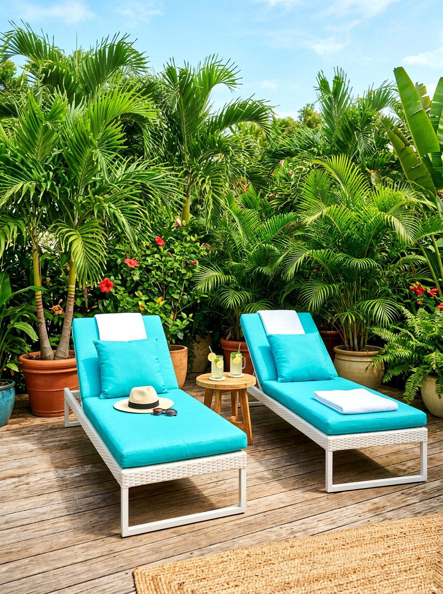 Lounger garden retreat - 30 weekend garden retreat ideas