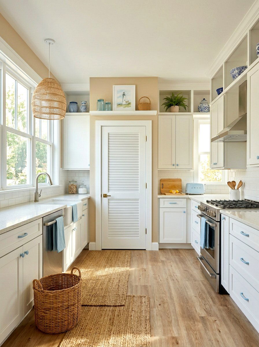 Louvered Pantry Door - 30 pantry door ideas