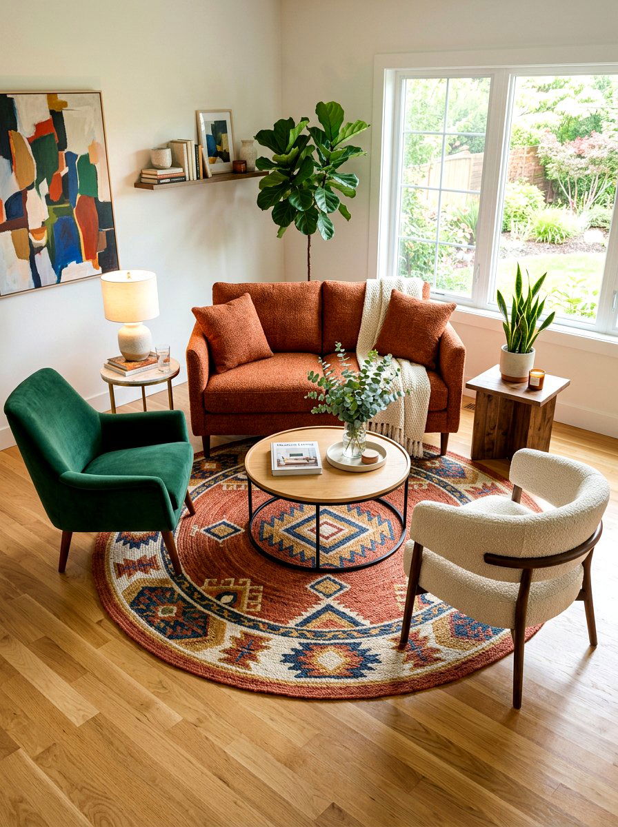 Loveseat With Chairs - 30 loveseat arrangement ideas