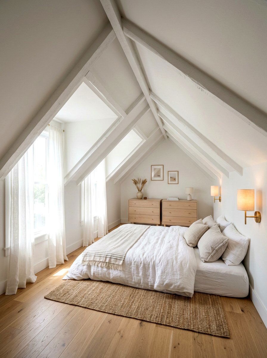 Low Ceiling Attic Bedroom - 30 attic bedroom ideas
