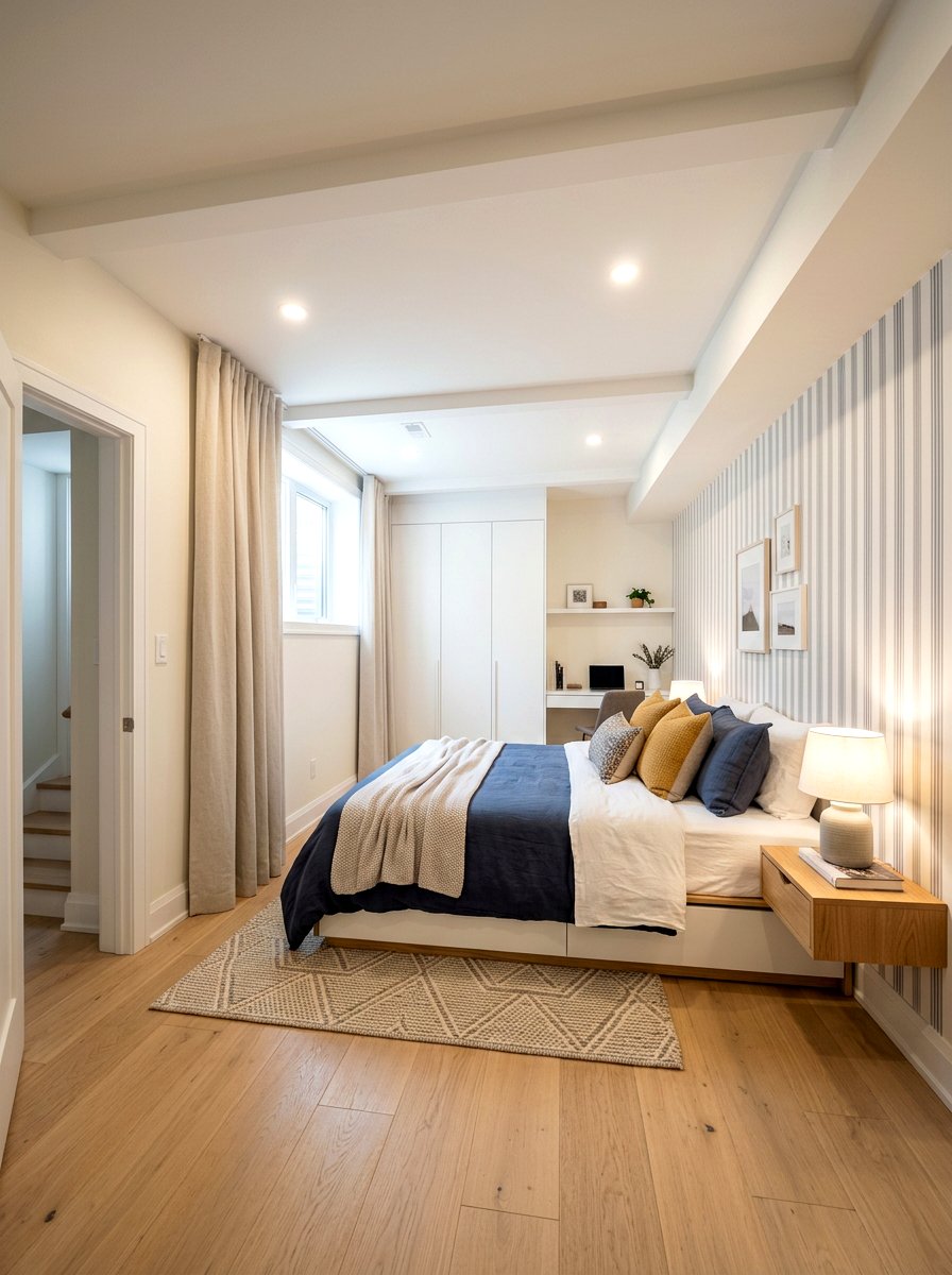 30 Basement Bedroom Ideas: Sleep Well With Smart Design