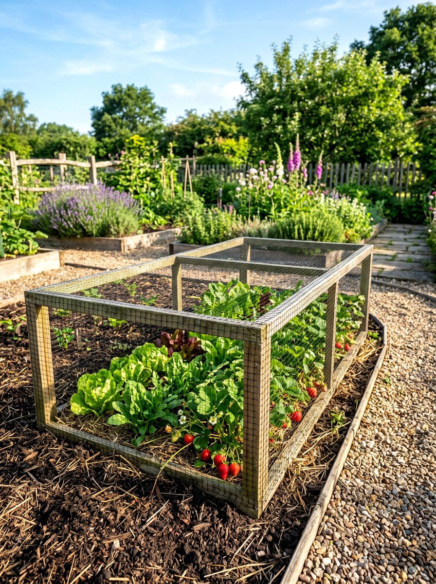 Low Level Fruit Cage - 30 fruit cage ideas