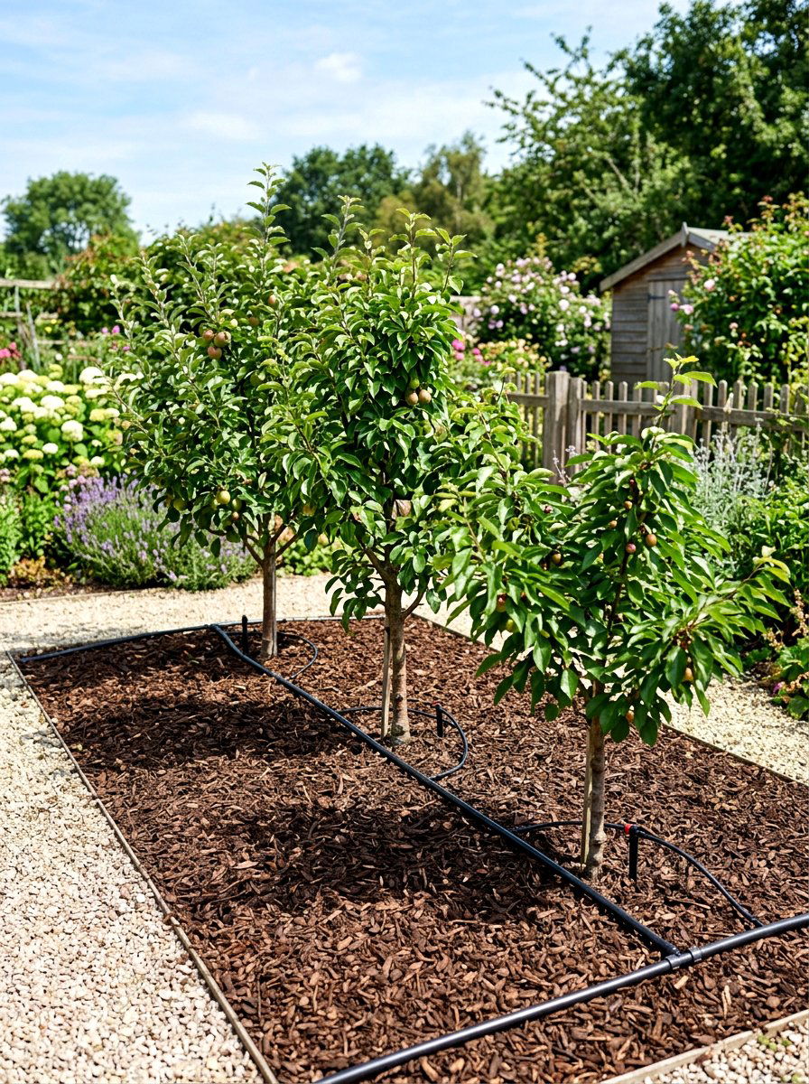 Low Maintenance Dwarf Orchard - 30 dwarf fruit tree garden ideas