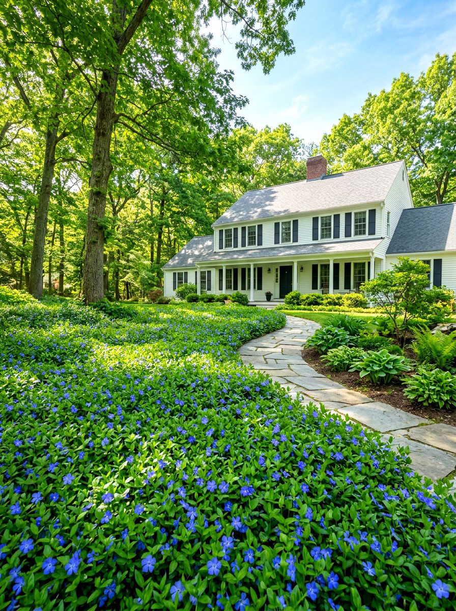 Low Maintenance Groundcover - 30 no mow front yard ideas
