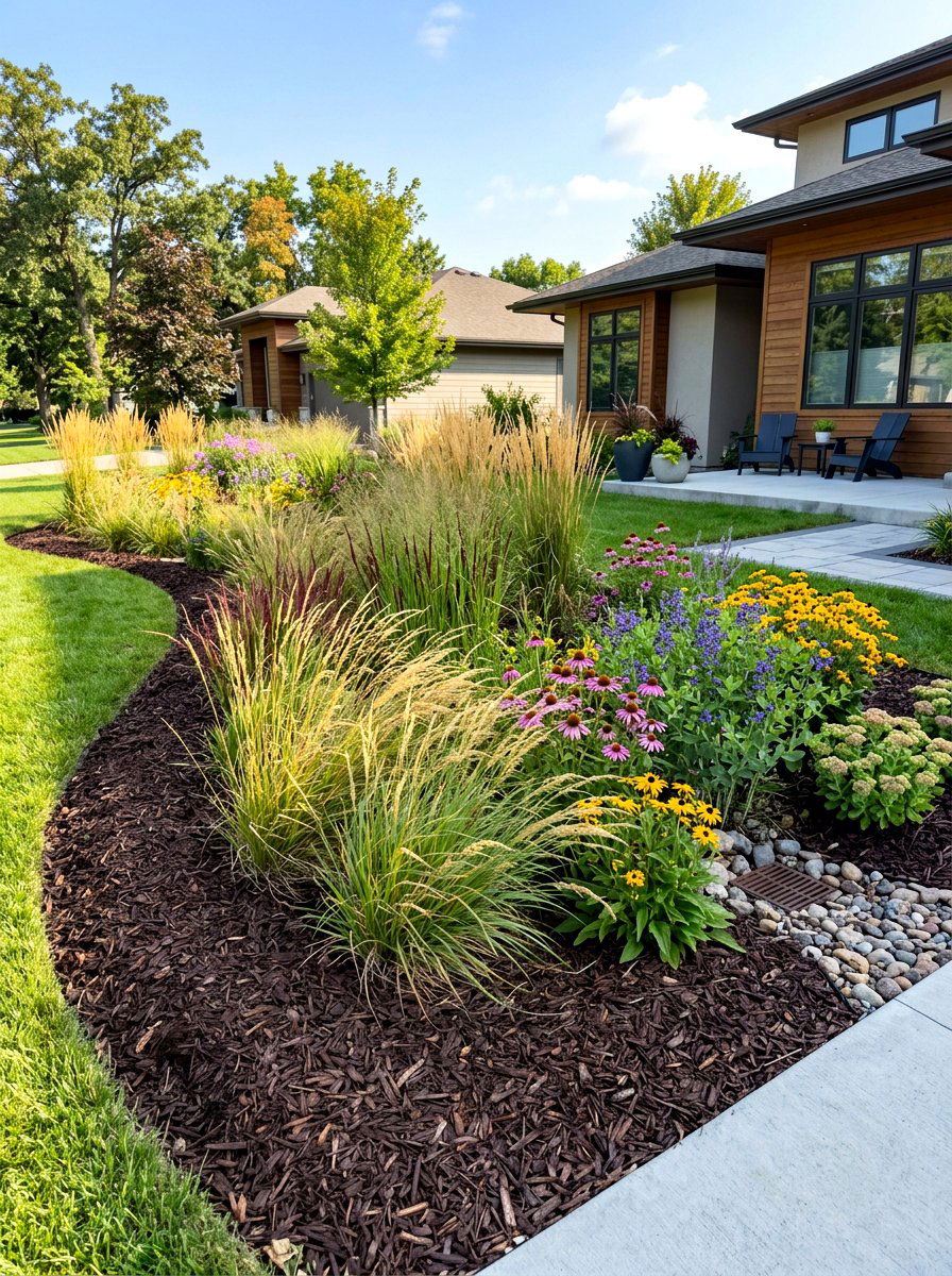 Low Maintenance Rain Garden - 30 rain garden ideas