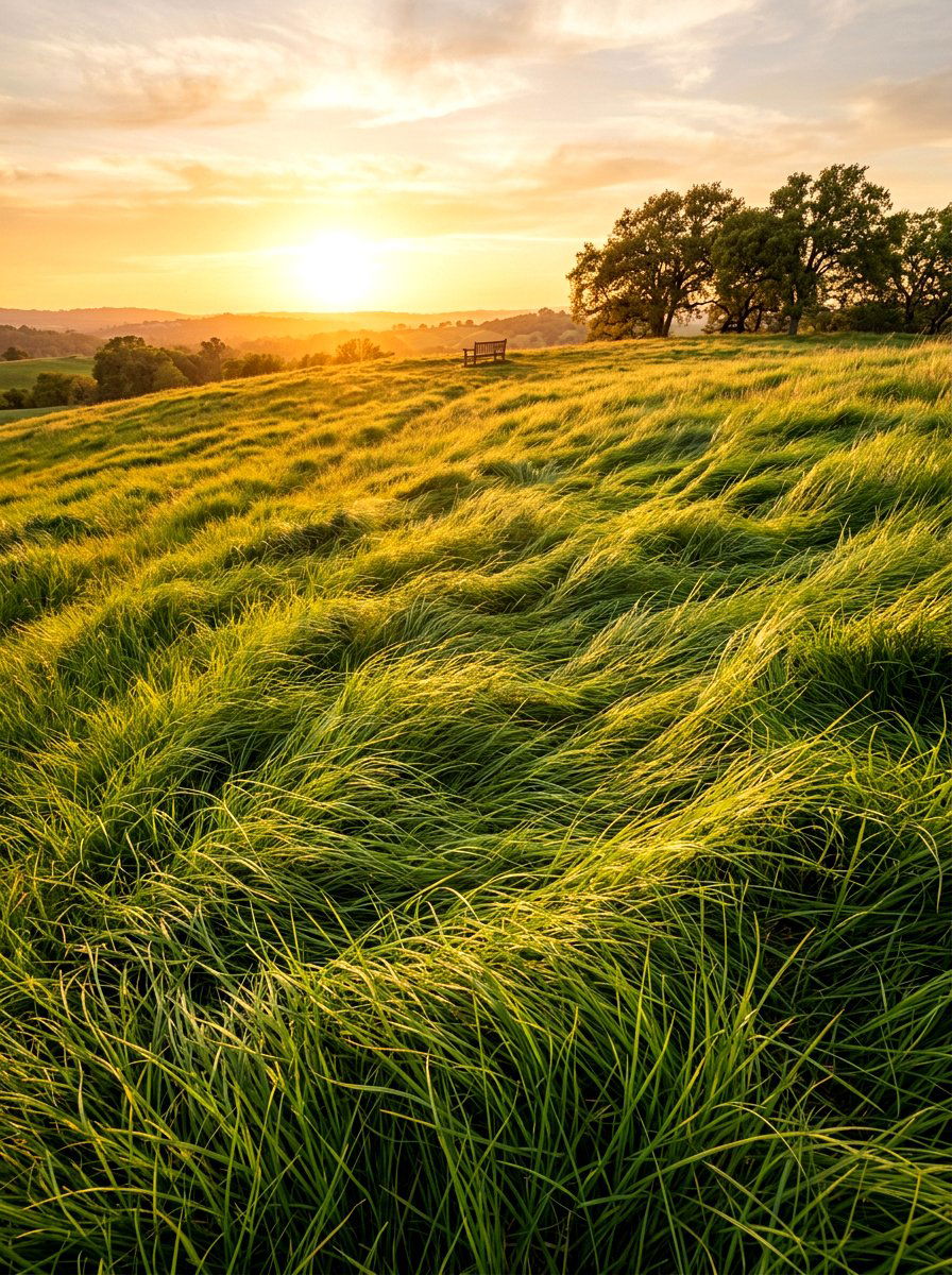 Low Mow Fescue - 30 low maintenance backyard landscaping ideas