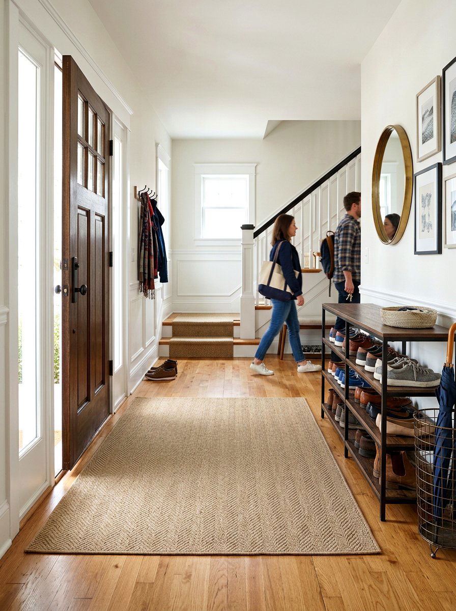 Low Pile Foyer Rug - 30 foyer rug ideas