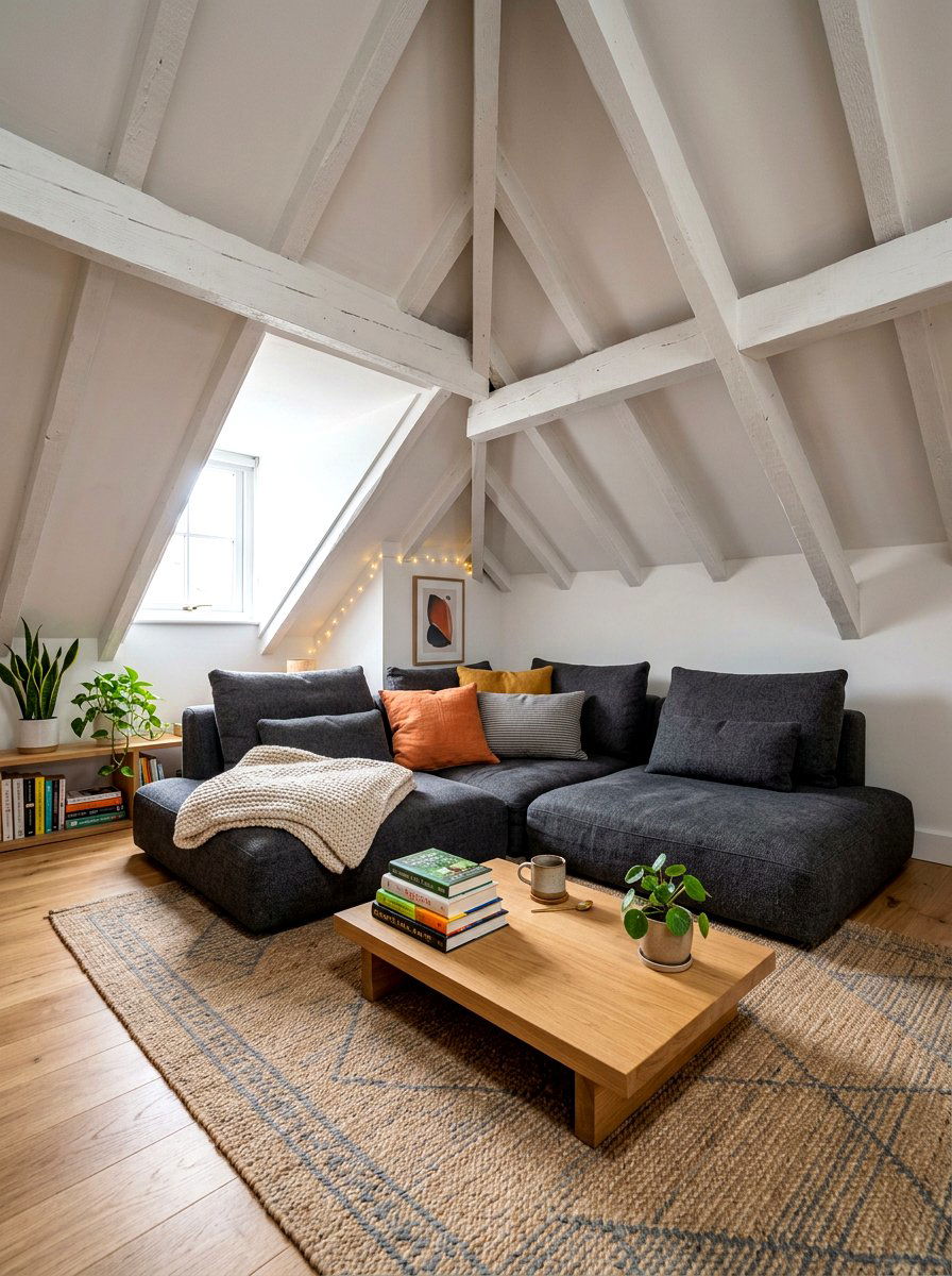 Low Profile Attic Reading Corner Furniture - 30 attic reading corner ideas