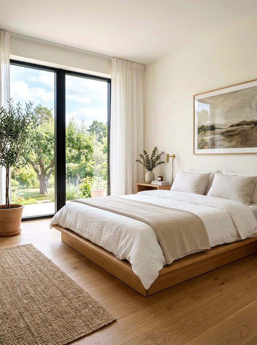 Low Profile Bed - 30 sleep sanctuary bedroom ideas