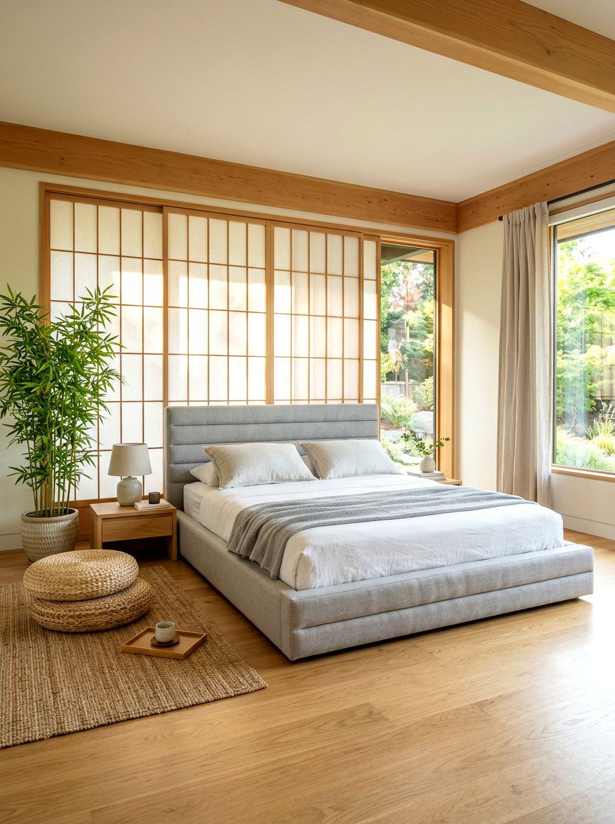 Low Profile Channel Tufted Bed - 30 channel tufted bed ideas