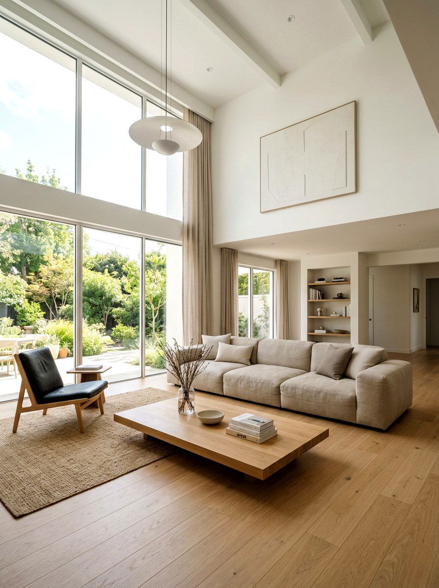 Low Profile Furniture - 30 narrow living room ideas
