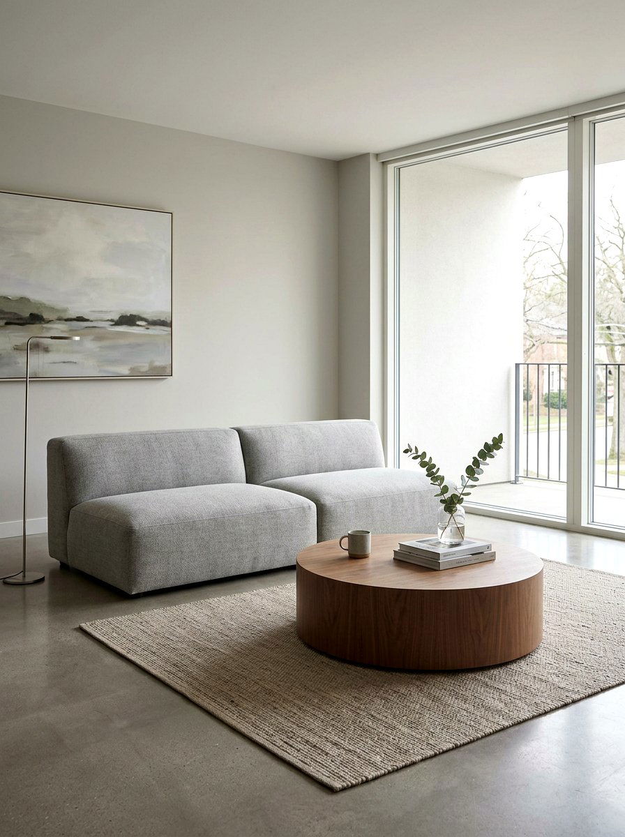 Low Profile Furniture - 30 small apartment living room ideas