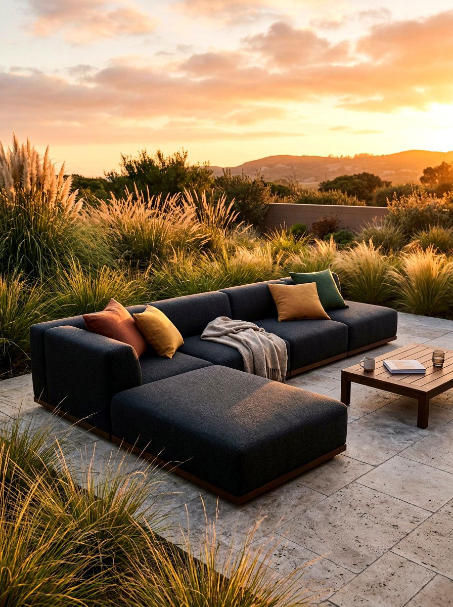 Low Profile Modular Seating - 30 modular outdoor seating ideas