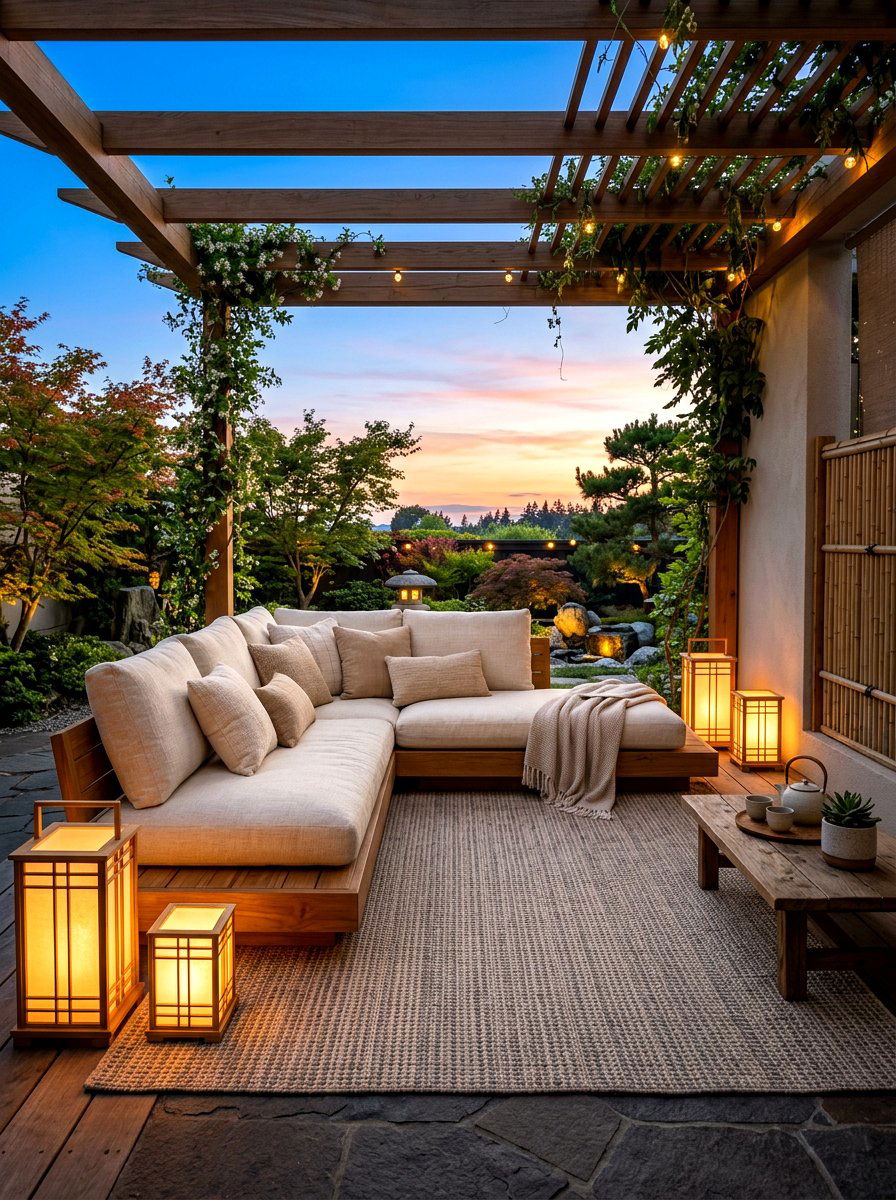 Low Profile Seating - 30 small space outdoor furniture ideas