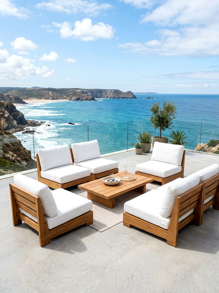 Low Profile Seating - 30 modern outdoor furniture ideas