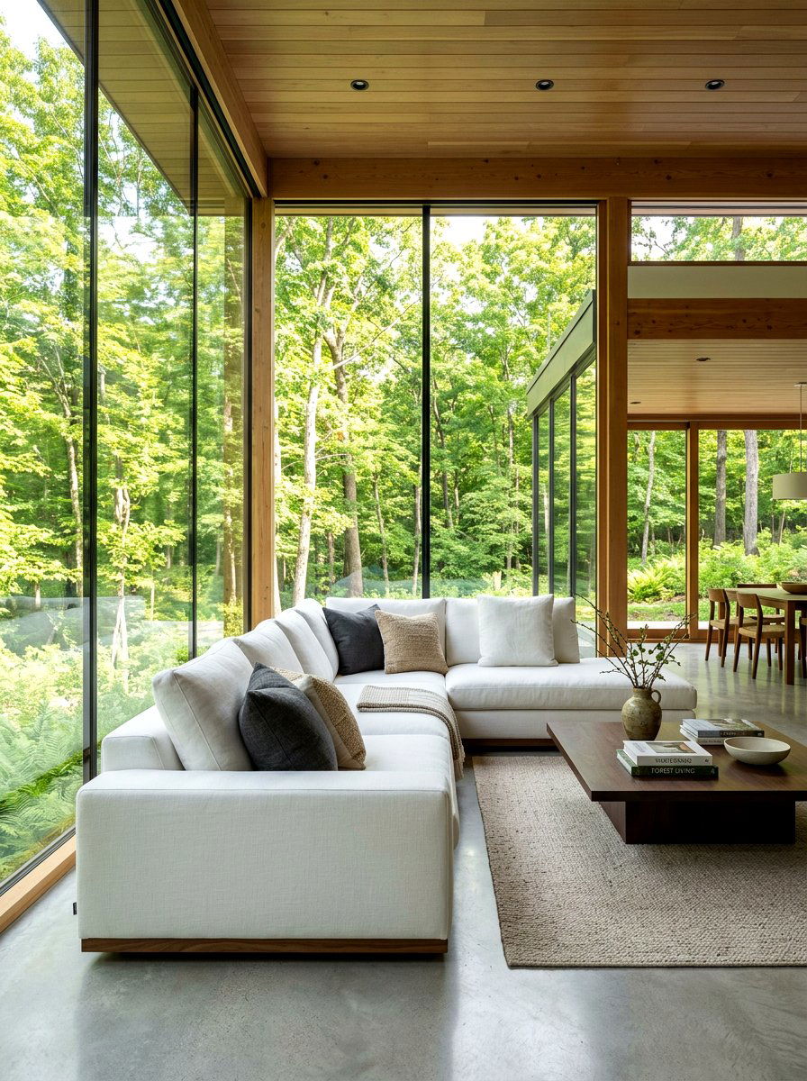Low Profile Sectional - 30 family room sectional ideas