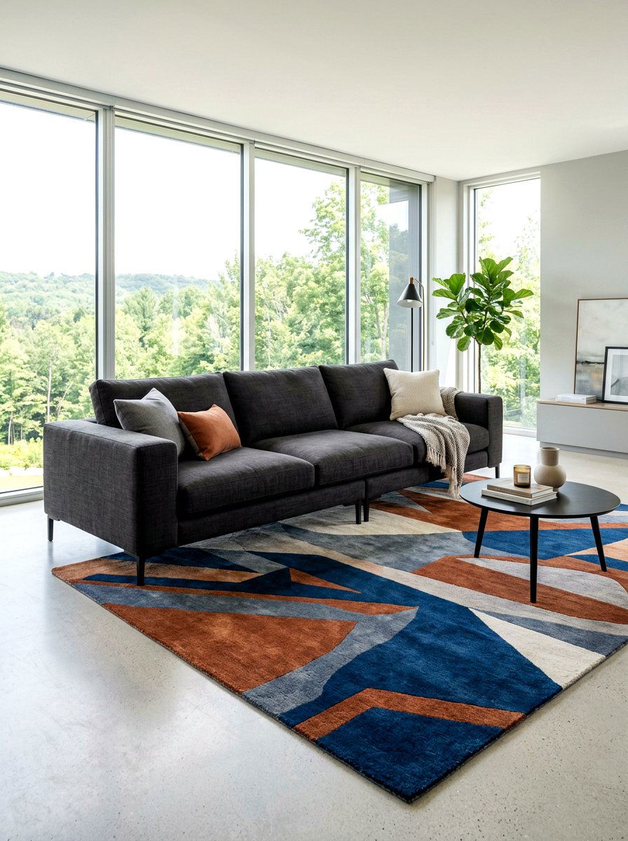 Low Profile Sofa - 30 living room furniture ideas