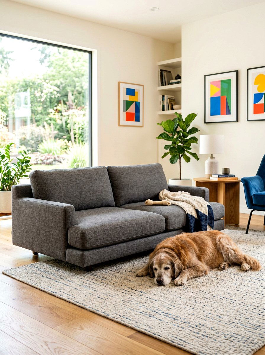 Low Profile Sofa Senior Pets - 30 pet friendly sofa styling ideas