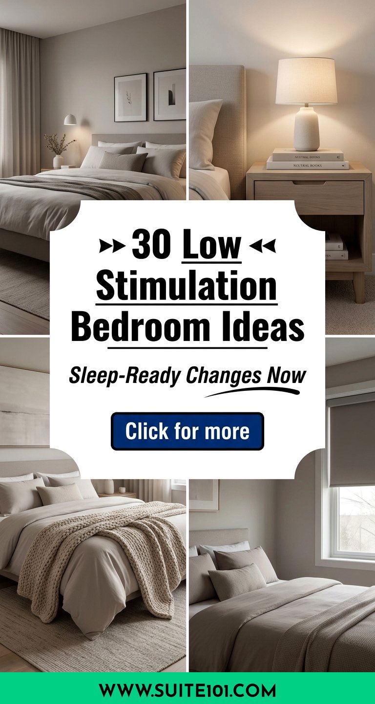 Low Stimulation Bedroom Ideas 30 Sleep-Ready Changes Now - Low Stimulation Bedroom Ideas: 30 Sleep-Ready Changes Now
