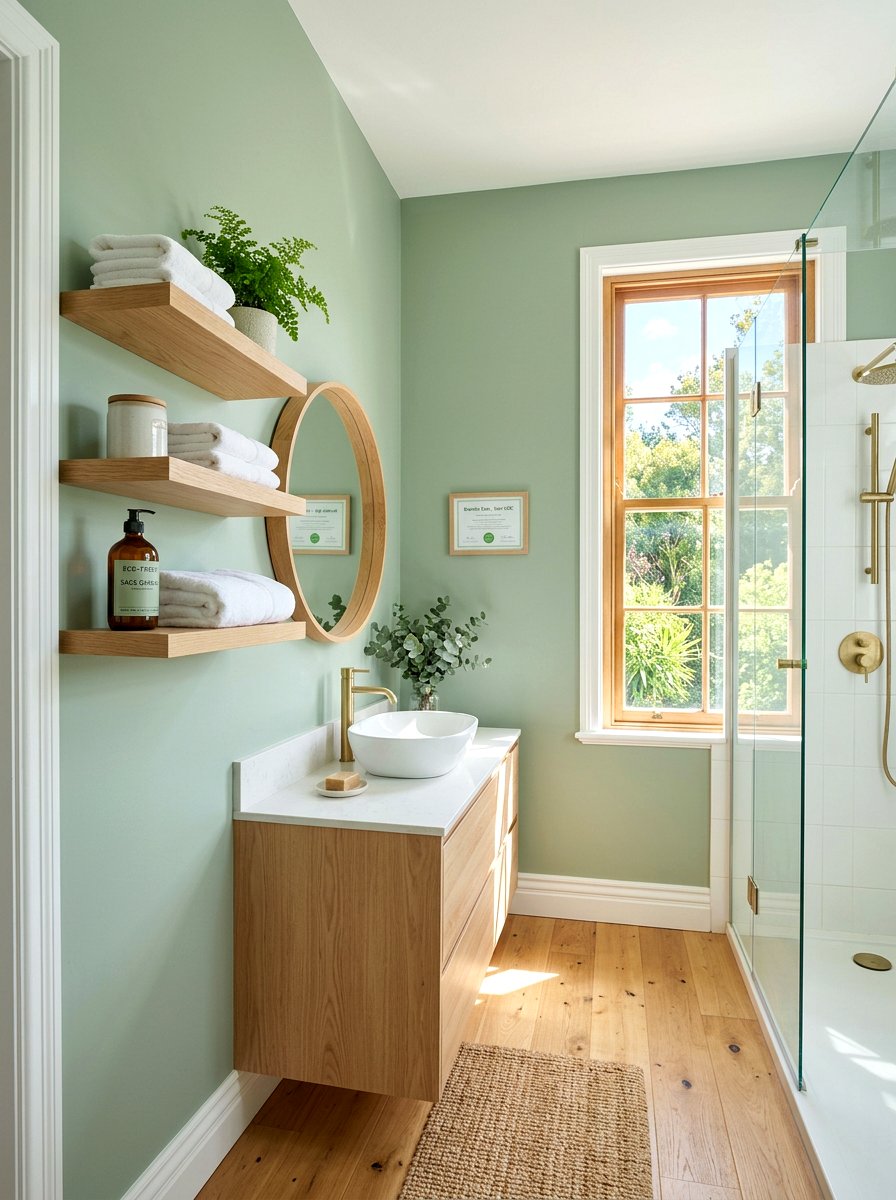 Low VOC Paint Bathroom - 30 invisible wellness bathroom ideas