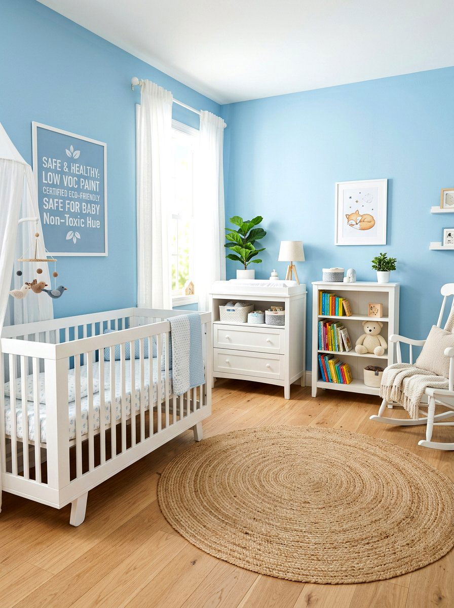 Low VOC nursery - 30 sustainable home decor ideas
