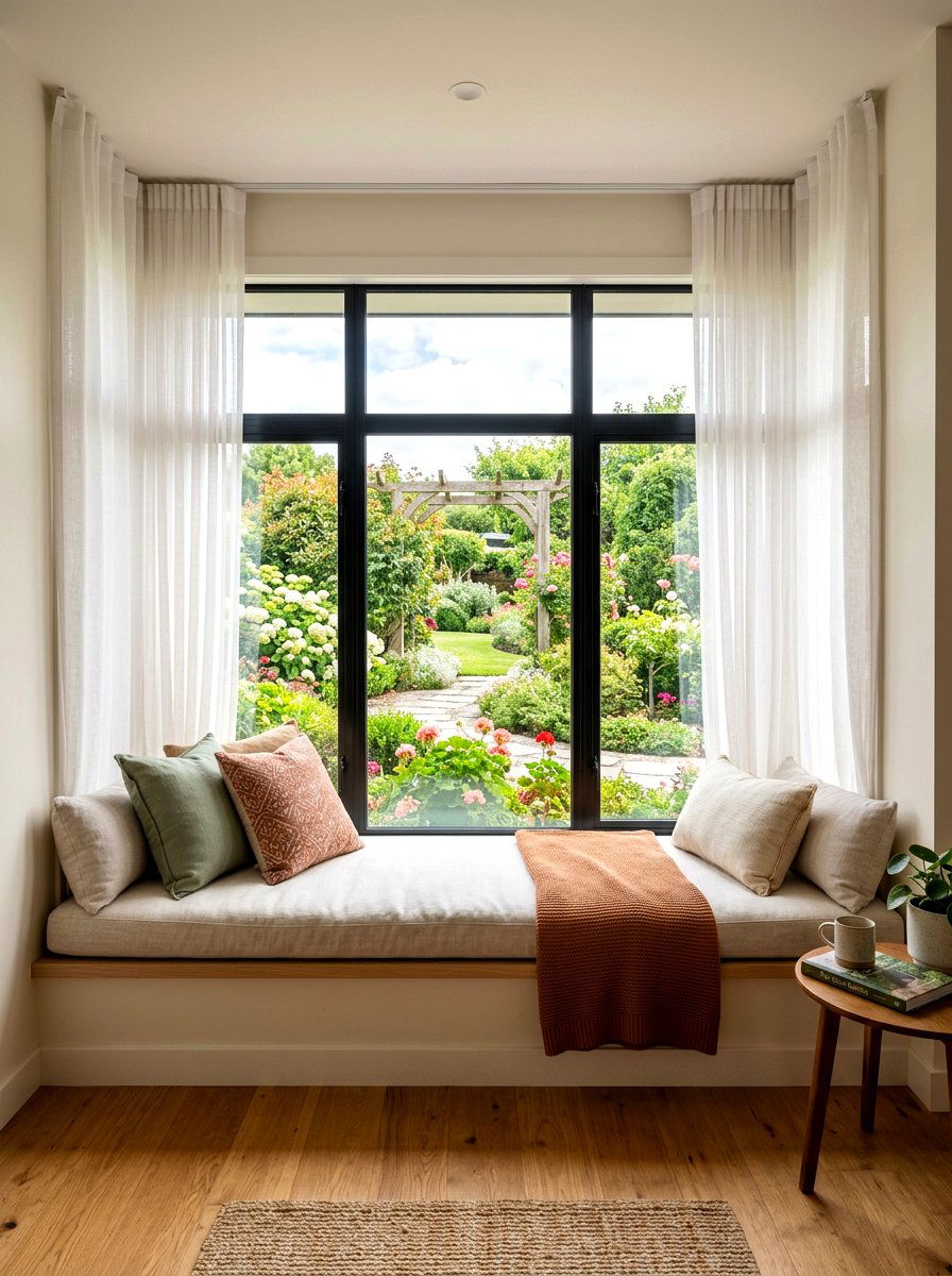 Low Window View - 30 montessori bedroom ideas