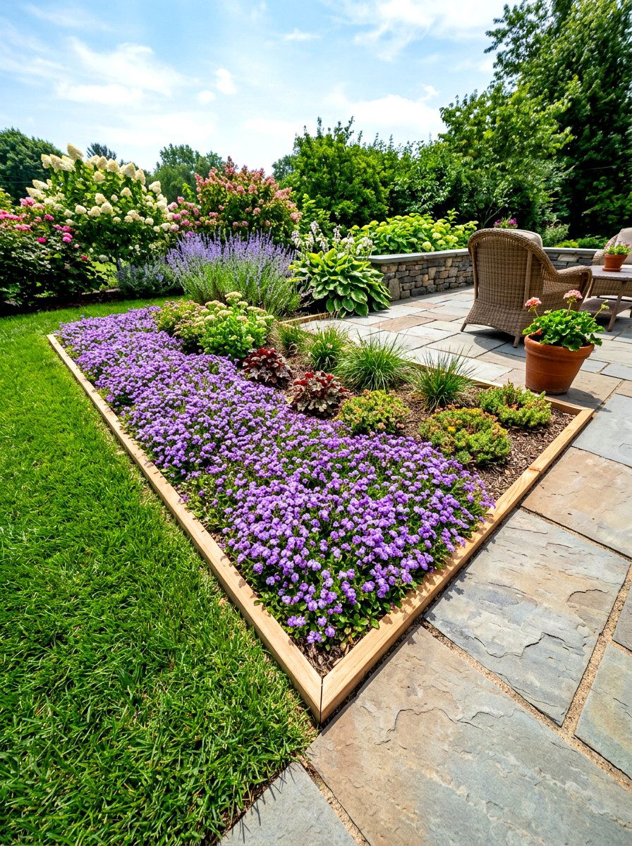 Low corner garden bed - 30 raised bed corner ideas