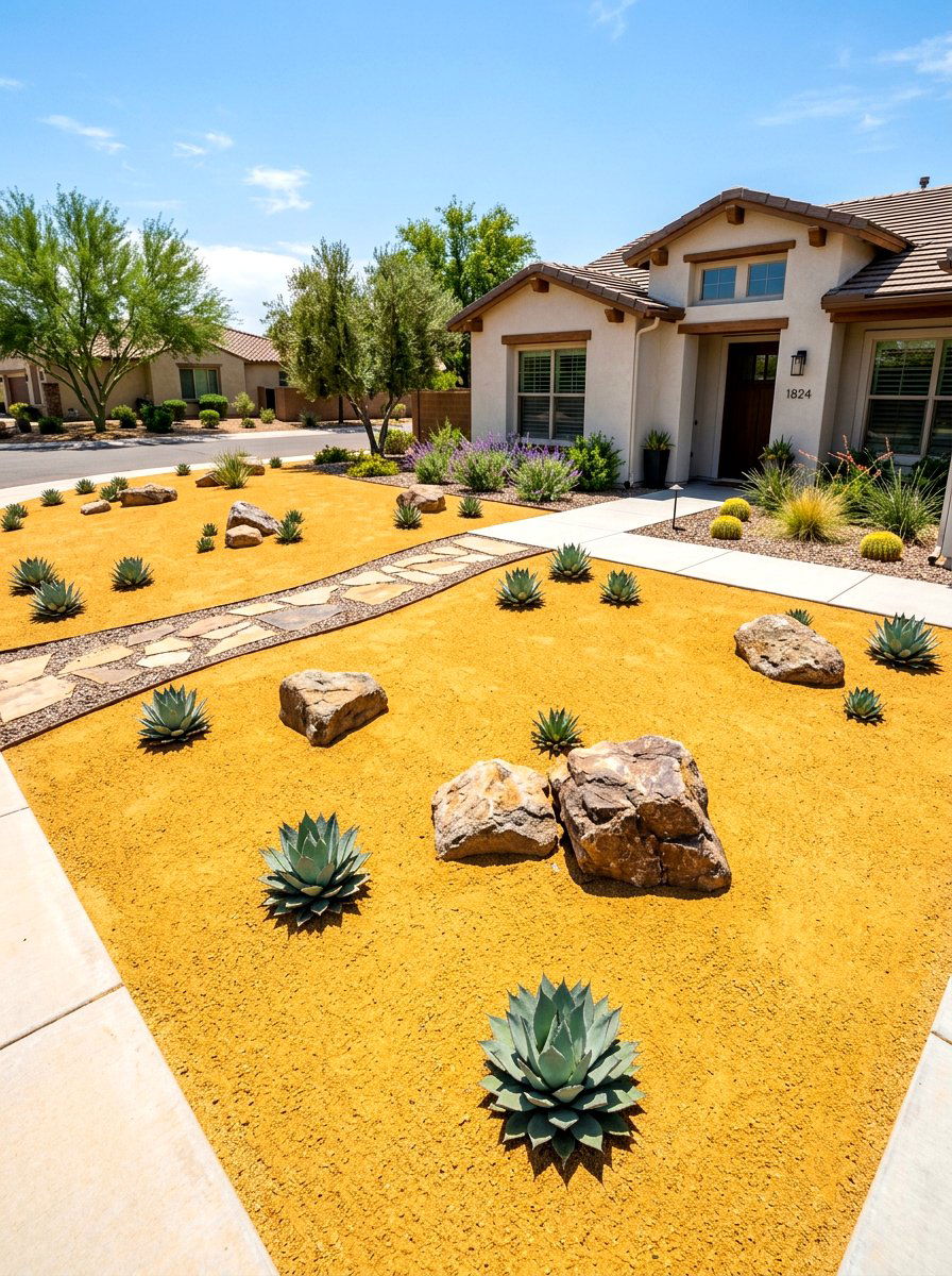 Low maintenance ground cover - 30 decomposed granite front yard ideas
