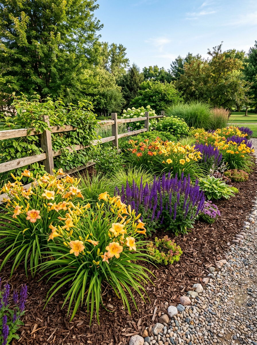 30 Perennial Flower Bed Ideas to Create a Backyard Retreat