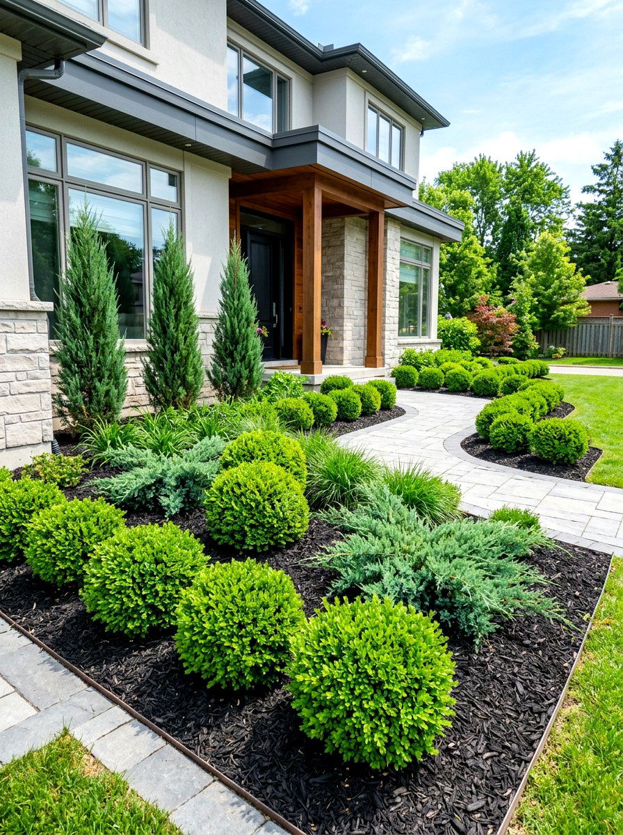 Low maintenance shrubbery - 30 curb appeal landscaping ideas