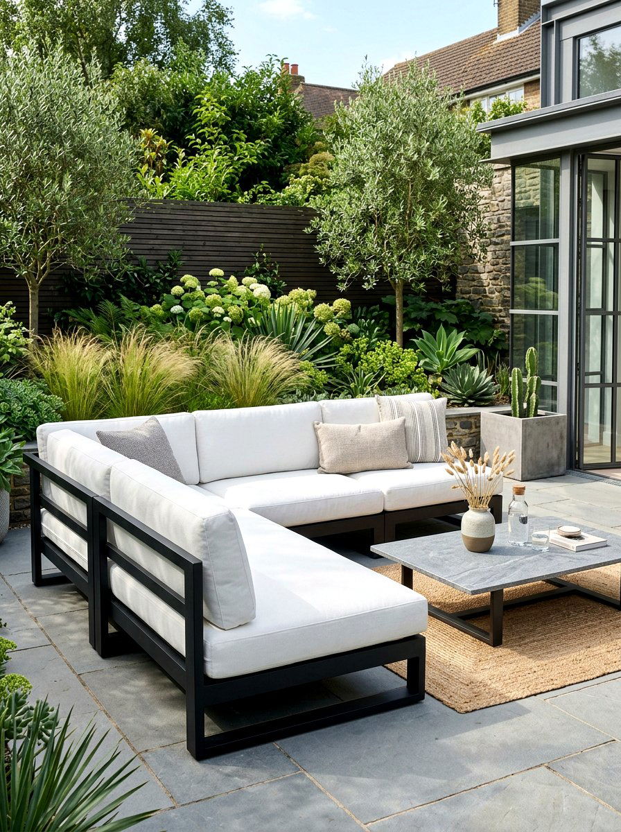 Low profile modular patio sofa - 30 outdoor modular sofa ideas