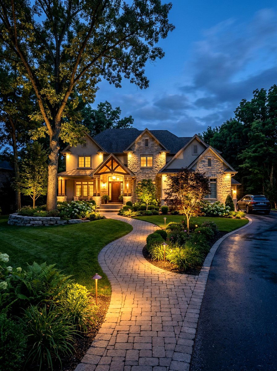 Low voltage garden light - 30 modern outdoor lighting ideas