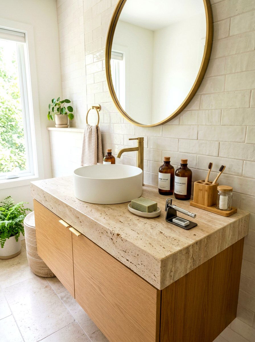 Low waste bathroom vanity - 30 low waste home ideas