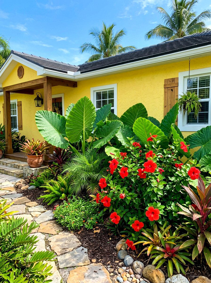 30 Foundation Flower Bed Ideas for a Stunning Front Yard