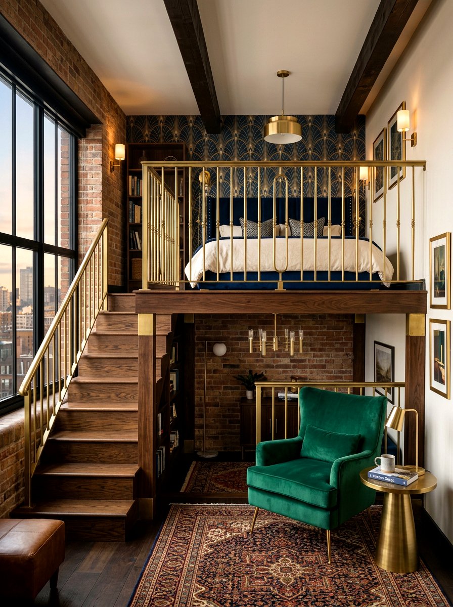 Luxury Adult Loft Bed - 30 loft bed studio apartment ideas