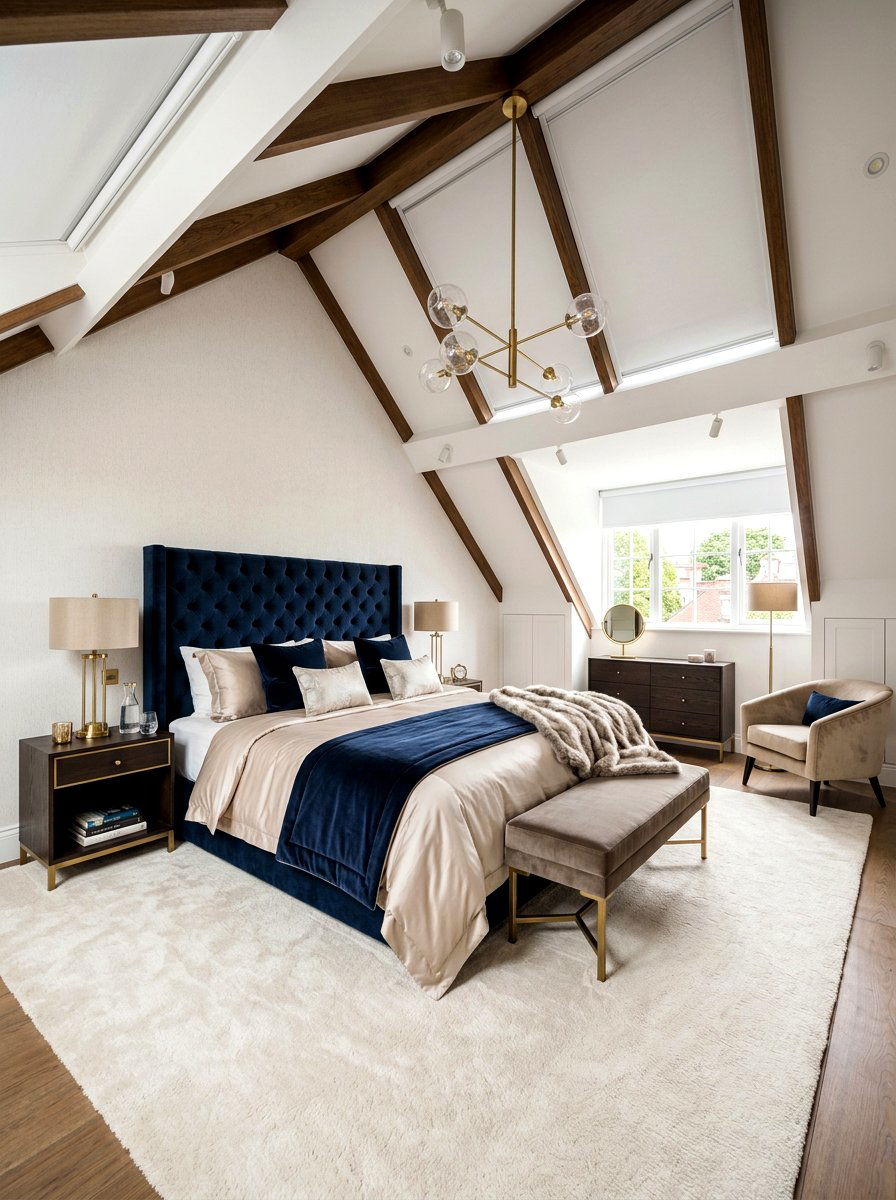 Luxury Attic Bedroom - 30 attic bedroom ideas