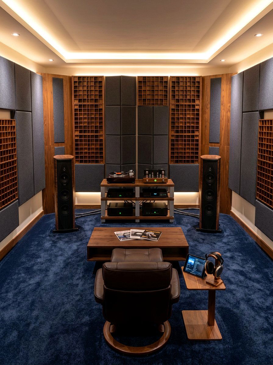 Luxury Audiophile Suite - 30 listening lounge ideas