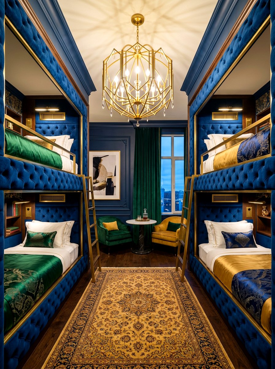 Luxury Built In Bunk Beds - 30 built in bunk room ideas