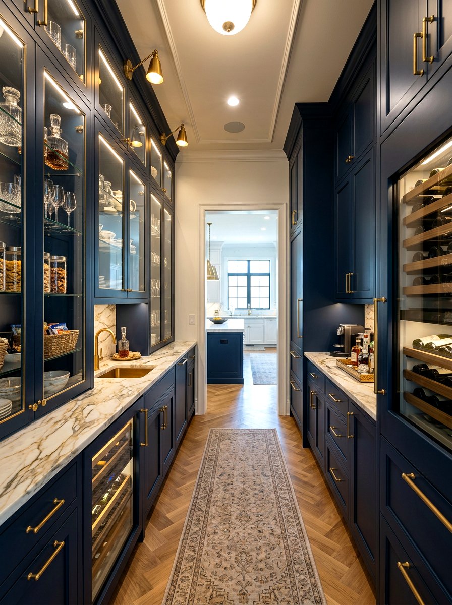 Luxury Butler Pantry - 30 snack pantry ideas