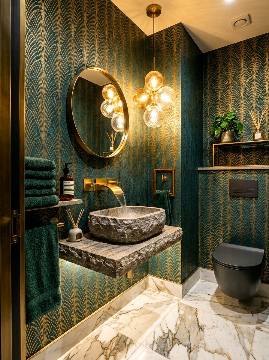Luxury Cloakroom Finishes - 30 cloakroom ideas
