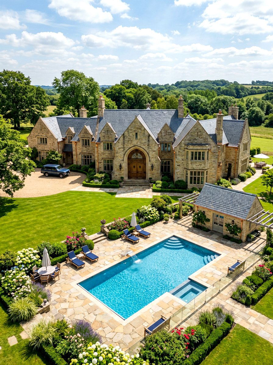 Luxury Country Exterior - 30 country house exterior ideas