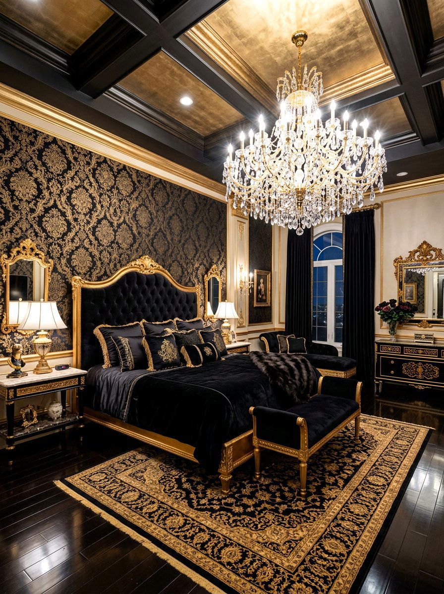 Luxury Dark Romantic Bedroom - 30 dark romantic bedroom ideas